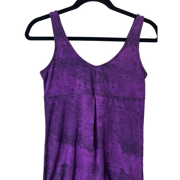 LUCY Active Tank Top Purple and Black Activewear w Drawstring Women's Size Small - Picture 4 of 4